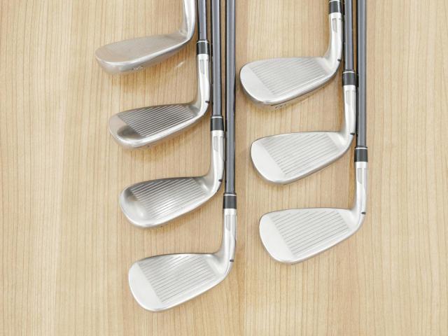 Iron set : Taylormade : ชุดเหล็ก Taylormade Stealth (ออกปี 2022 Japan Spec.) มีเหล็ก 6-Pw,Aw,Sw (7 ชิ้น) ก้านกราไฟต์ Mitsubishi Tensei TM60 Flex S