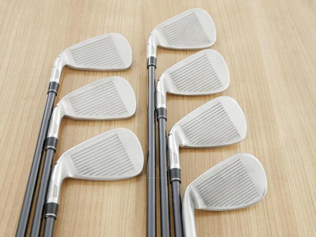 Iron set : Taylormade : ชุดเหล็ก Taylormade Stealth (ออกปี 2022 Japan Spec.) มีเหล็ก 6-Pw,Aw,Sw (7 ชิ้น) ก้านกราไฟต์ Mitsubishi Tensei TM60 Flex S