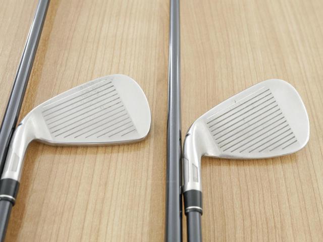 Iron set : Taylormade : ชุดเหล็ก Taylormade Stealth (ออกปี 2022 Japan Spec.) มีเหล็ก 6-Pw,Aw,Sw (7 ชิ้น) ก้านกราไฟต์ Mitsubishi Tensei TM60 Flex S