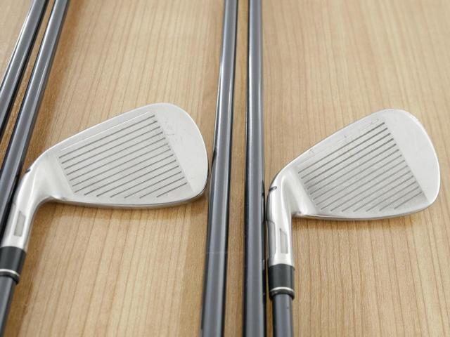 Iron set : Taylormade : ชุดเหล็ก Taylormade Stealth (ออกปี 2022 Japan Spec.) มีเหล็ก 6-Pw,Aw,Sw (7 ชิ้น) ก้านกราไฟต์ Mitsubishi Tensei TM60 Flex S