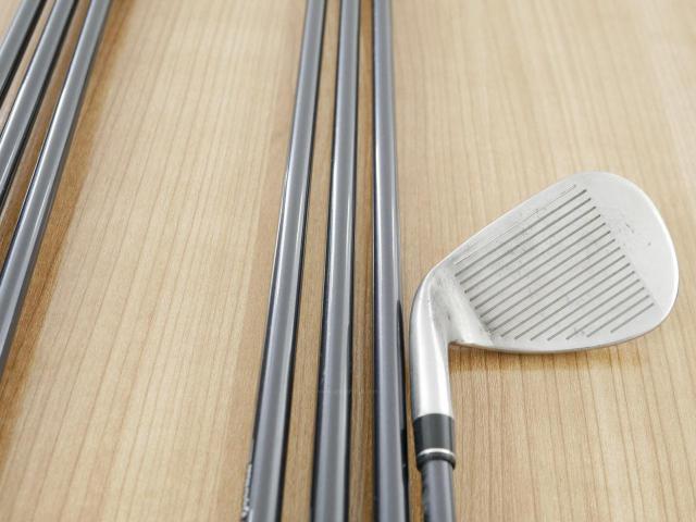 Iron set : Taylormade : ชุดเหล็ก Taylormade Stealth (ออกปี 2022 Japan Spec.) มีเหล็ก 6-Pw,Aw,Sw (7 ชิ้น) ก้านกราไฟต์ Mitsubishi Tensei TM60 Flex S