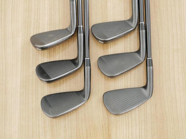 Iron set : Callaway : ชุดเหล็ก Callaway Apex Ti Fusion Black (รุ่นท็อปสุด แพงที่สุด ปี 2025 ของใหม่ 8 หมื่นบาท) มีเหล็ก 6-Pw,Aw (6 ชิ้น) ก้านกราไฟต์ UST Mamiya ATTAS FF 85 Flex S