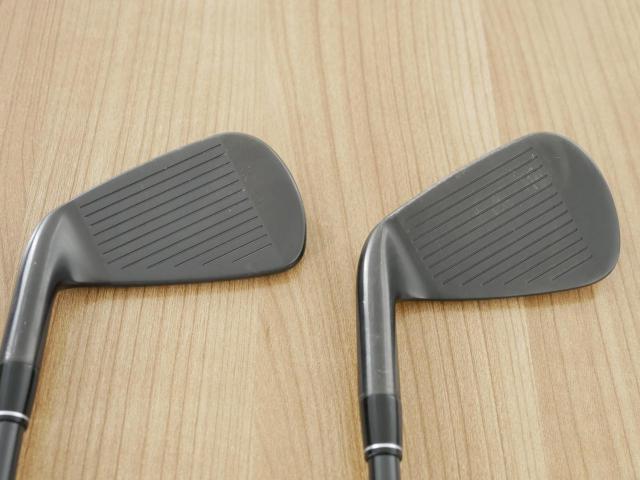 Iron set : Callaway : ชุดเหล็ก Callaway Apex Ti Fusion Black (รุ่นท็อปสุด แพงที่สุด ปี 2025 ของใหม่ 8 หมื่นบาท) มีเหล็ก 6-Pw,Aw (6 ชิ้น) ก้านกราไฟต์ UST Mamiya ATTAS FF 85 Flex S