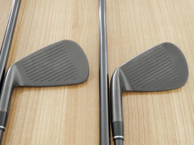 Iron set : Callaway : ชุดเหล็ก Callaway Apex Ti Fusion Black (รุ่นท็อปสุด แพงที่สุด ปี 2025 ของใหม่ 8 หมื่นบาท) มีเหล็ก 6-Pw,Aw (6 ชิ้น) ก้านกราไฟต์ UST Mamiya ATTAS FF 85 Flex S
