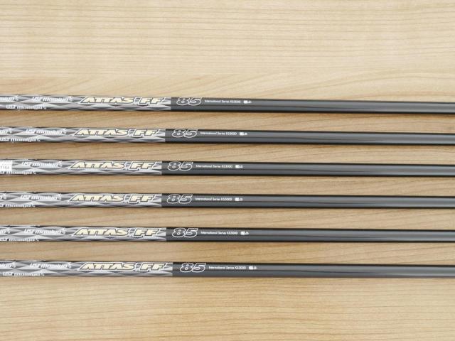 Iron set : Callaway : ชุดเหล็ก Callaway Apex Ti Fusion Black (รุ่นท็อปสุด แพงที่สุด ปี 2025 ของใหม่ 8 หมื่นบาท) มีเหล็ก 6-Pw,Aw (6 ชิ้น) ก้านกราไฟต์ UST Mamiya ATTAS FF 85 Flex S