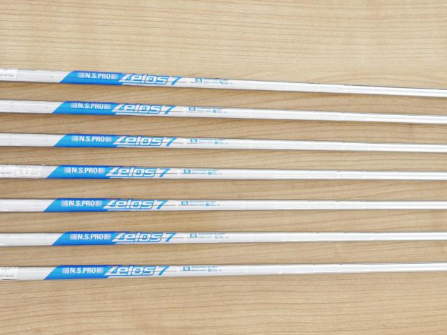 Iron set : Callaway : ชุดเหล็ก Callaway Paradym Ai Smoke (ออกปี 2024 ตีง่ายมาก ไกล Japan Spec.) มีเหล็ก 5-Pw,Aw (7 ชิ้น) ก้านเหล็ก NS Pro ZELOS 7 Flex S