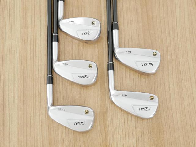 Iron set : Honma : ชุดเหล็ก Honma Tour World TR21X (ออกปี 2021 ตีง่าย ไกล) มีเหล็ก 6-10 (5 ชิ้น) ก้านกราไฟต์ Honma Vizard TR20-65 Flex R