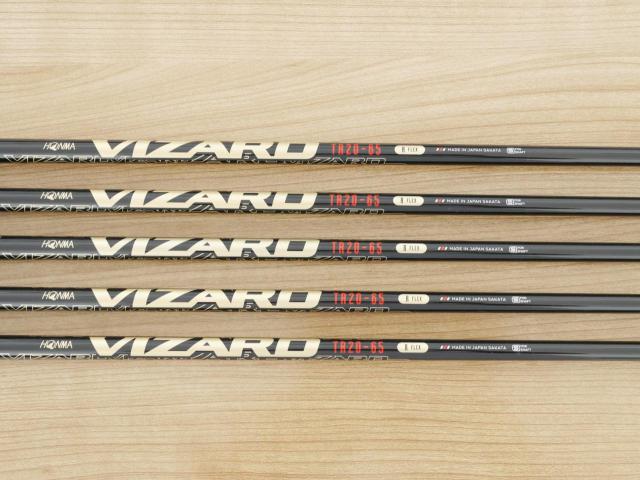 Iron set : Honma : ชุดเหล็ก Honma Tour World TR21X (ออกปี 2021 ตีง่าย ไกล) มีเหล็ก 6-10 (5 ชิ้น) ก้านกราไฟต์ Honma Vizard TR20-65 Flex R