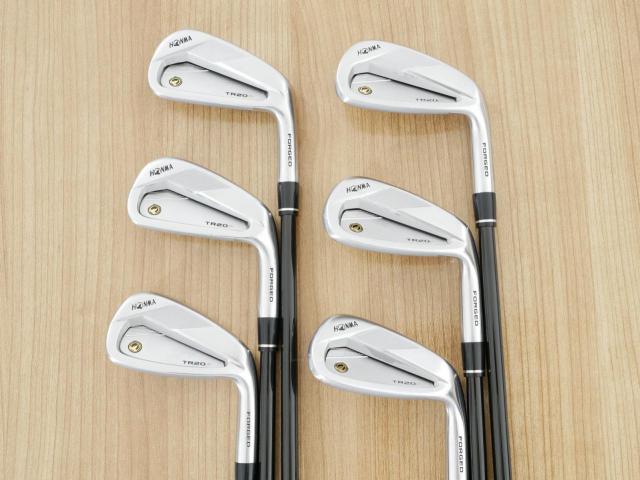 Iron set : Honma : ชุดเหล็ก Honma Tour World TR20P (ออกปี 2020) มีเหล็ก 6-11 (6 ชิ้น) ก้านกราไฟต์ Honma Vizard TR20-65 Flex S