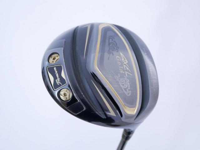 Driver : Tsuruya : Tsuruya AXEL Gold Premium III (รุ่นปี 2019 ตัวท๊อป หน้าเด้งสุดๆ COR 0.86 ของใหม่ 4 หมื่น) Loft 10.5 Flex S