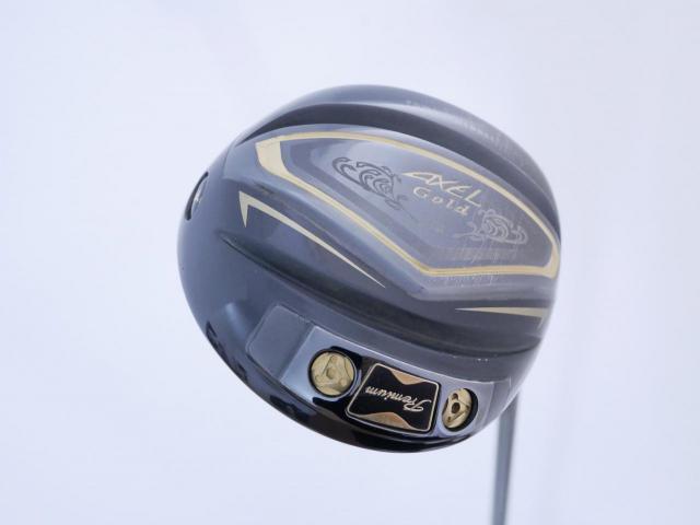 Driver : Tsuruya : Tsuruya AXEL Gold Premium III (รุ่นปี 2019 ตัวท๊อป หน้าเด้งสุดๆ COR 0.86 ของใหม่ 4 หมื่น) Loft 10.5 Flex S