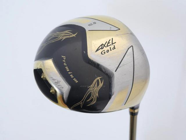 Driver : Tsuruya : Tsuruya AXEL Gold Premium (460cc. ตัวท๊อป หน้าเด้ง Non-Conform ของใหม่ 4 หมื่น) Loft 10.5 Flex R