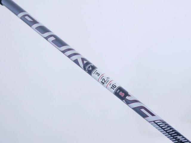 Fairway Wood : callaway : หัวไม้ 3 Callaway Big Bertha (รุ่นล่าสุด ปี 2023 Japan Spec.) Loft 16 ก้าน Fujikura Speeder NX Flex S
