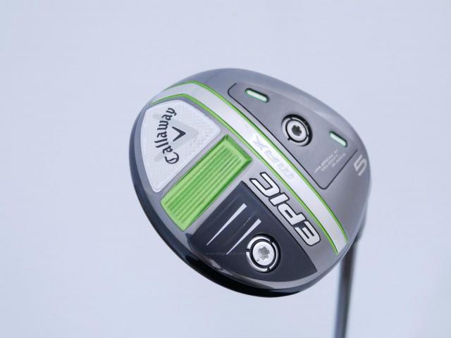 Fairway Wood : callaway : หัวไม้ 5 Callaway EPIC MAX (รุ่นปี 2021) Loft 18 ก้าน Mitsubishi Diamana 40 Flex R