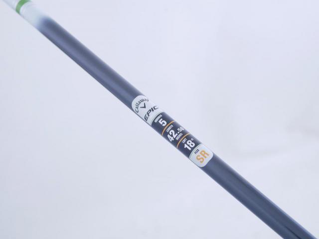 Fairway Wood : callaway : หัวไม้ 5 Callaway EPIC MAX (รุ่นปี 2021) Loft 18 ก้าน Mitsubishi Diamana 40 Flex SR