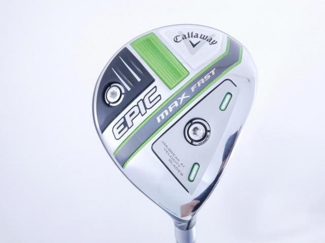Lady club : All : หัวไม้ 7 Callaway EPIC MAX FAST (รุ่นปี 2021) Loft 21 ก้าน Mitsubishi ELDIO 40 Flex L
