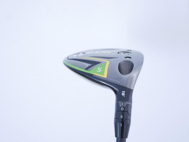 Fairway Wood : callaway : หัวไม้ 5 Callaway Epic Flash Sub Zero (รุ่นปี 2019) Loft 18 ก้าน Tour AD SZ Flex S