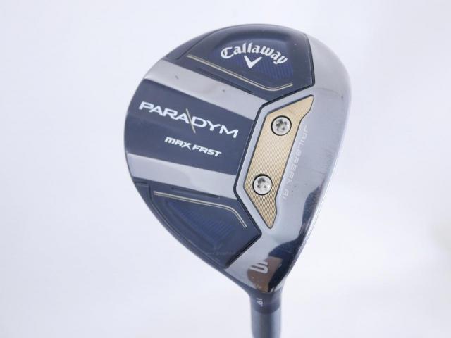 Fairway Wood : callaway : หัวไม้ 5 Callaway Paradym MAX FAST (รุ่นปี 2023 Japan Spec.) Loft 19 ก้าน Fujikura Speeder NX 40 Flex SR