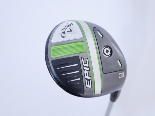 Fairway Wood : callaway : หัวไม้ 3 Callaway EPIC Speed (รุ่นปี 2021) Loft 15 ก้าน Fujikura Speeder Evolution VII FW 60 Flex S