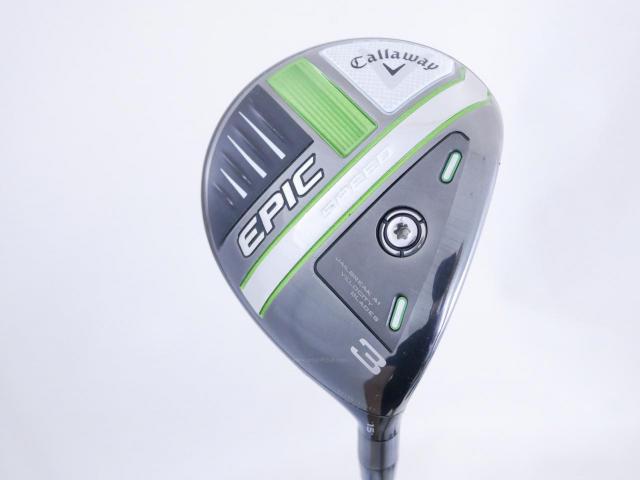 Fairway Wood : callaway : หัวไม้ 3 Callaway EPIC Speed (รุ่นปี 2021) Loft 15 ก้าน Fujikura Speeder Evolution VII FW 60 Flex S