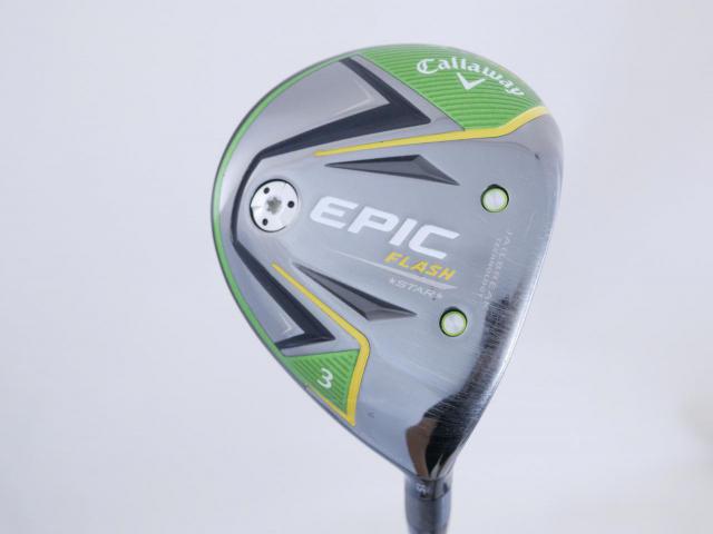 Fairway Wood : callaway : หัวไม้ 3 Callaway Epic Flash Star (รุ่นปี 2019) Loft 15 ก้าน Fujikura Speeder Evolution V FW 50 Flex S