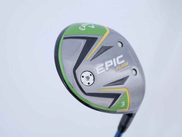 Fairway Wood : callaway : หัวไม้ 3 Callaway Epic Flash Star (รุ่นปี 2019) Loft 15 ก้าน Fujikura Speeder Evolution V FW 50 Flex S