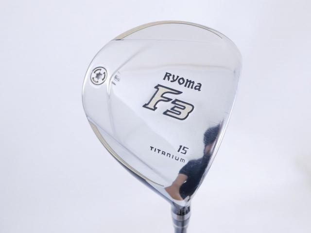 Fairway Wood : Other Brand : หัวไม้ 3 Ryoma F Titanium (รุ่นปี 2019 ไกลมากๆ) Loft 15 ก้าน Tour AD RF2 Flex SR