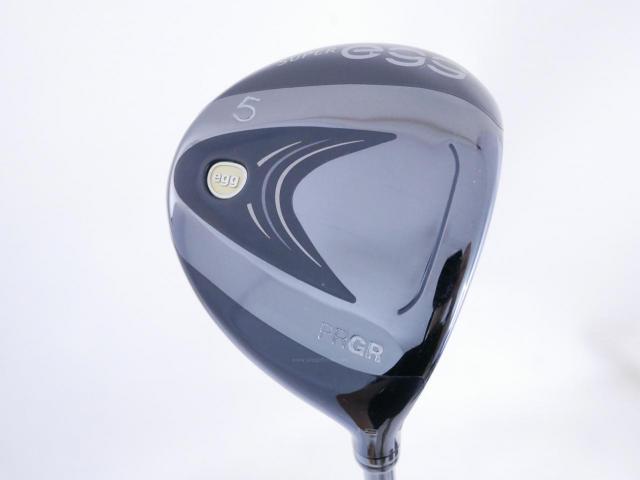 Fairway Wood : PRGR : หัวไม้ 5 PRGR Super Egg (รุ่นปี 2023 หน้าเด้งเกินกฏ COR 0.84 หายากมาก) Loft 19 ก้าน M-40 Flex SR