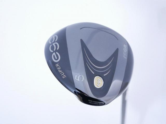 Fairway Wood : PRGR : หัวไม้ 5 PRGR Super Egg (รุ่นปี 2023 หน้าเด้งเกินกฏ COR 0.84 หายากมาก) Loft 19 ก้าน M-37 Flex R