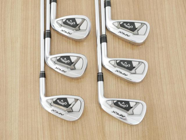 Iron set : Callaway : ชุดเหล็ก Callaway APEX Forged (รุ่นปี 2022) มีเหล็ก 5-Pw (6 ชิ้น) ก้านเหล็ก NS Pro ZELOS 8 Flex S