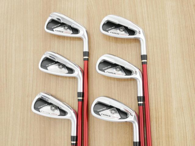 Iron set : Yamaha : ชุดเหล็ก Yamaha Inpres RMX UD+2 (ปี 2017 ตีไกลที่สุด ไกลกว่าเหล็กทั่วไป 2 เบอร์) มีเหล็ก 6-Pw,Aw (6 ชิ้น) ก้านกราไฟต์ Mitsubishi Bassara i50xct Flex R