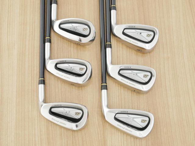 Iron set : Mizuno : ชุดเหล็ก Mizuno JPX E310Ti (Forged Ti-Face) มีเหล็ก 6-Pw,Sw (6 ชิ้น) ก้านกราไฟต์ Flex SR