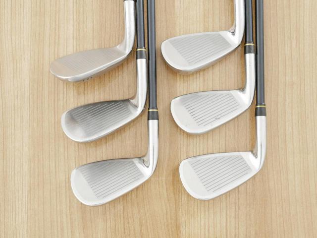 Iron set : Mizuno : ชุดเหล็ก Mizuno JPX E310Ti (Forged Ti-Face) มีเหล็ก 6-Pw,Sw (6 ชิ้น) ก้านกราไฟต์ Flex SR