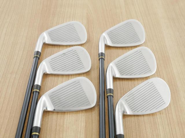 Iron set : Mizuno : ชุดเหล็ก Mizuno JPX E310Ti (Forged Ti-Face) มีเหล็ก 6-Pw,Sw (6 ชิ้น) ก้านกราไฟต์ Flex SR