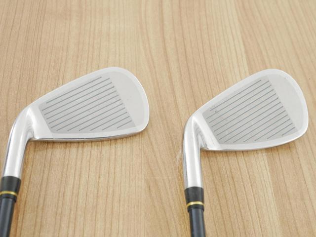 Iron set : Mizuno : ชุดเหล็ก Mizuno JPX E310Ti (Forged Ti-Face) มีเหล็ก 6-Pw,Sw (6 ชิ้น) ก้านกราไฟต์ Flex SR
