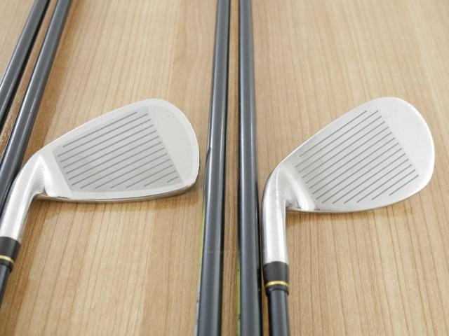 Iron set : Mizuno : ชุดเหล็ก Mizuno JPX E310Ti (Forged Ti-Face) มีเหล็ก 6-Pw,Sw (6 ชิ้น) ก้านกราไฟต์ Flex SR