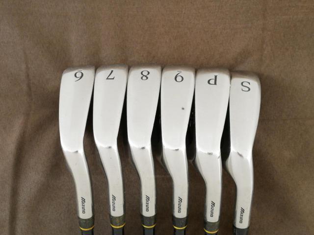 Iron set : Mizuno : ชุดเหล็ก Mizuno JPX E310Ti (Forged Ti-Face) มีเหล็ก 6-Pw,Sw (6 ชิ้น) ก้านกราไฟต์ Flex SR