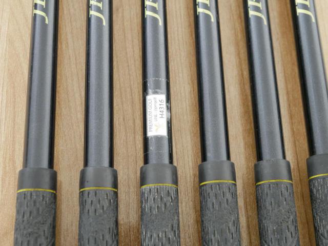 Iron set : Mizuno : ชุดเหล็ก Mizuno JPX E310Ti (Forged Ti-Face) มีเหล็ก 6-Pw,Sw (6 ชิ้น) ก้านกราไฟต์ Flex SR