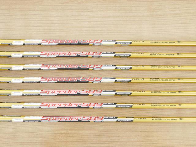 Iron set : Katana : ชุดเหล็ก Katana Sword ATC-589 (ตีง่าย ไกล) มีเหล็ก 6-Pw,Aw,Sw (7 ชิ้น) ก้าน Speeder 589 Flex R