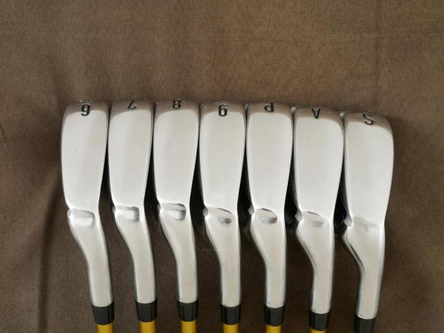 Iron set : Katana : ชุดเหล็ก Katana Sword ATC-589 (ตีง่าย ไกล) มีเหล็ก 6-Pw,Aw,Sw (7 ชิ้น) ก้าน Speeder 589 Flex R
