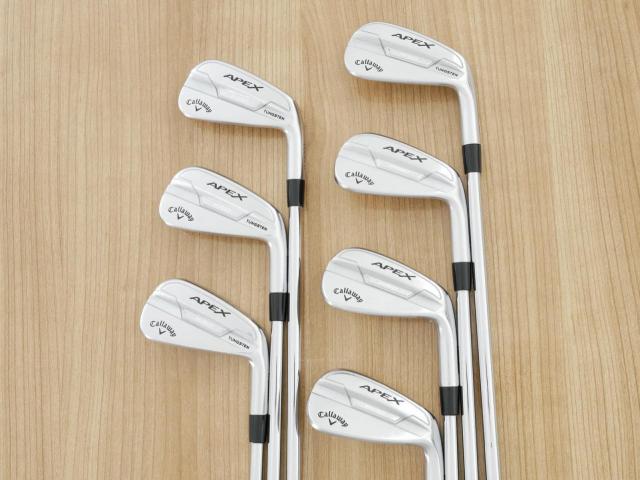 Iron set : Callaway : ชุดเหล็ก Callaway APEX Pro Forged (ออกปี 2022) มีเหล็ก 4-Pw (7 ชิ้น) ก้านเหล็ก NS Pro Modus 105 Flex S
