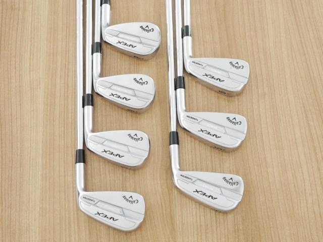 Iron set : Callaway : ชุดเหล็ก Callaway APEX Pro Forged (ออกปี 2022) มีเหล็ก 4-Pw (7 ชิ้น) ก้านเหล็ก NS Pro Modus 105 Flex S