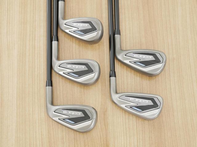 Lady club : All : ชุดเหล็ก Cobra Darkspeed (ปี 2024) มีเหล็ก 7-Pw,Sw (5 ชิ้น) ก้านกราไฟต์ Fujikura Speeder NX Flex L