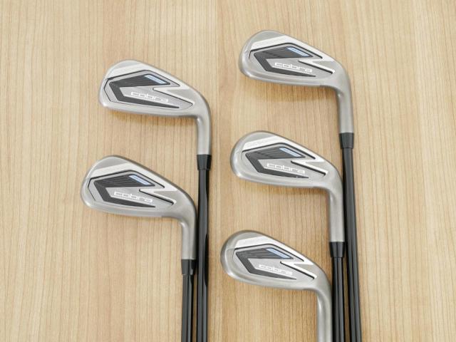 Lady club : All : ชุดเหล็ก Cobra Darkspeed (ปี 2024) มีเหล็ก 7-Pw,Sw (5 ชิ้น) ก้านกราไฟต์ Fujikura Speeder NX Flex L