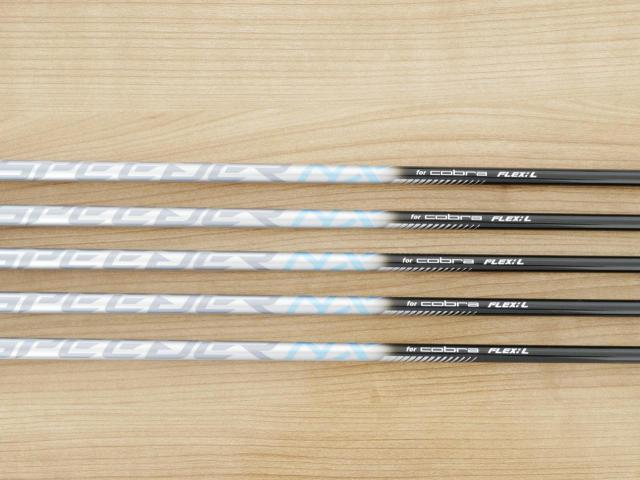 Lady club : All : ชุดเหล็ก Cobra Darkspeed (ปี 2024) มีเหล็ก 7-Pw,Sw (5 ชิ้น) ก้านกราไฟต์ Fujikura Speeder NX Flex L