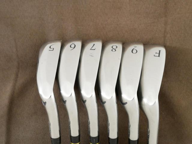 Iron set : Mizuno : **ขาดเหล็ก Pw** ชุดเหล็ก Mizuno JPX AD มีเหล็ก 5-Aw (6 ชิ้น) ก้านกราไฟต์ Flex R