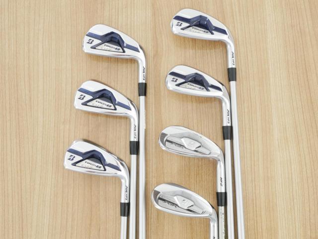 Iron set : Bridgestone : ชุดเหล็ก Bridgestone Tour B JGR HF3 Forged (ปี 2020 ตีไกลมากๆ) มีเหล็ก 6-Pw,Aw,Sw (7 ชิ้น) ก้านกราไฟต์ Fujikura Air Speeder