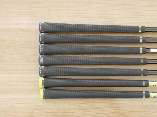 Iron set : Bridgestone : ชุดเหล็ก Bridgestone Tour B JGR HF3 Forged (ปี 2020 ตีไกลมากๆ) มีเหล็ก 6-Pw,Aw,Sw (7 ชิ้น) ก้านกราไฟต์ Fujikura Air Speeder