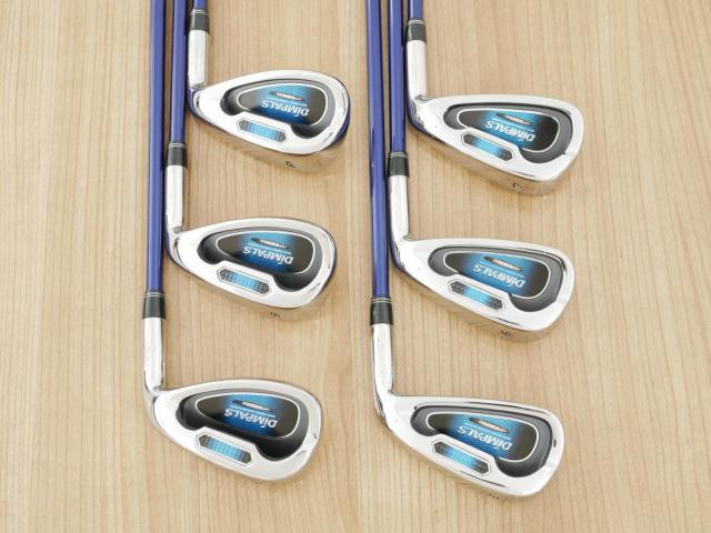 Iron set : Kasco : ชุดเหล็ก Kasco DIMPALS (ใบใหญ่) มีเหล็ก 5-Pw (6 ชิ้น) ก้านกราไฟต์ Flex R