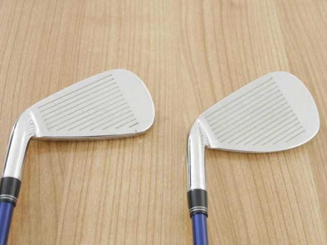 Iron set : Kasco : ชุดเหล็ก Kasco DIMPALS (ใบใหญ่) มีเหล็ก 5-Pw (6 ชิ้น) ก้านกราไฟต์ Flex R
